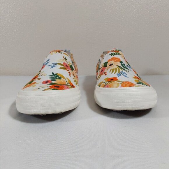 Keds x Rifle Paper Co Slip-on Sneaker in Lively Floral - 8 - Great Condition - Picture 6 of 10